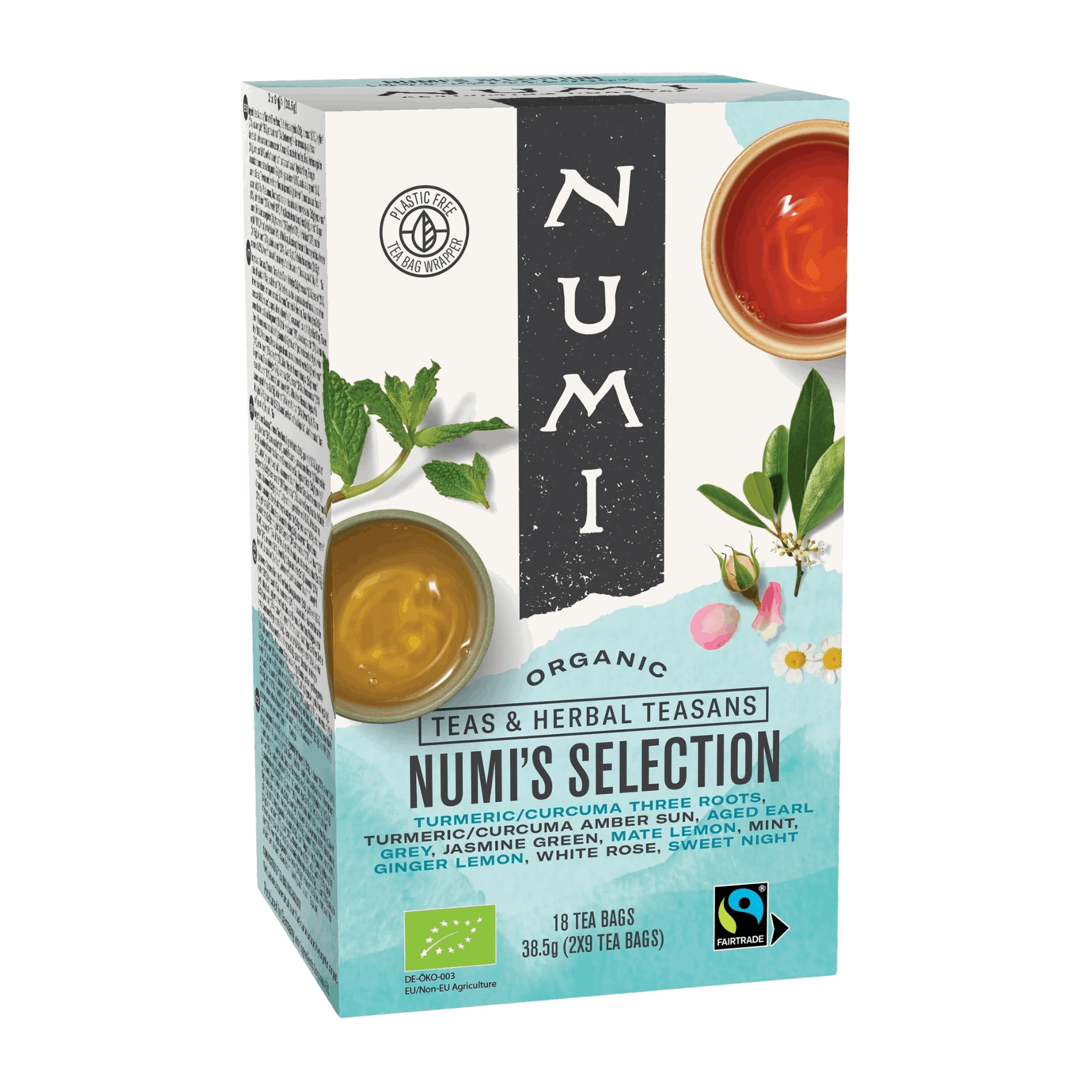 Mix thés/infusions bio NUMI's Selection