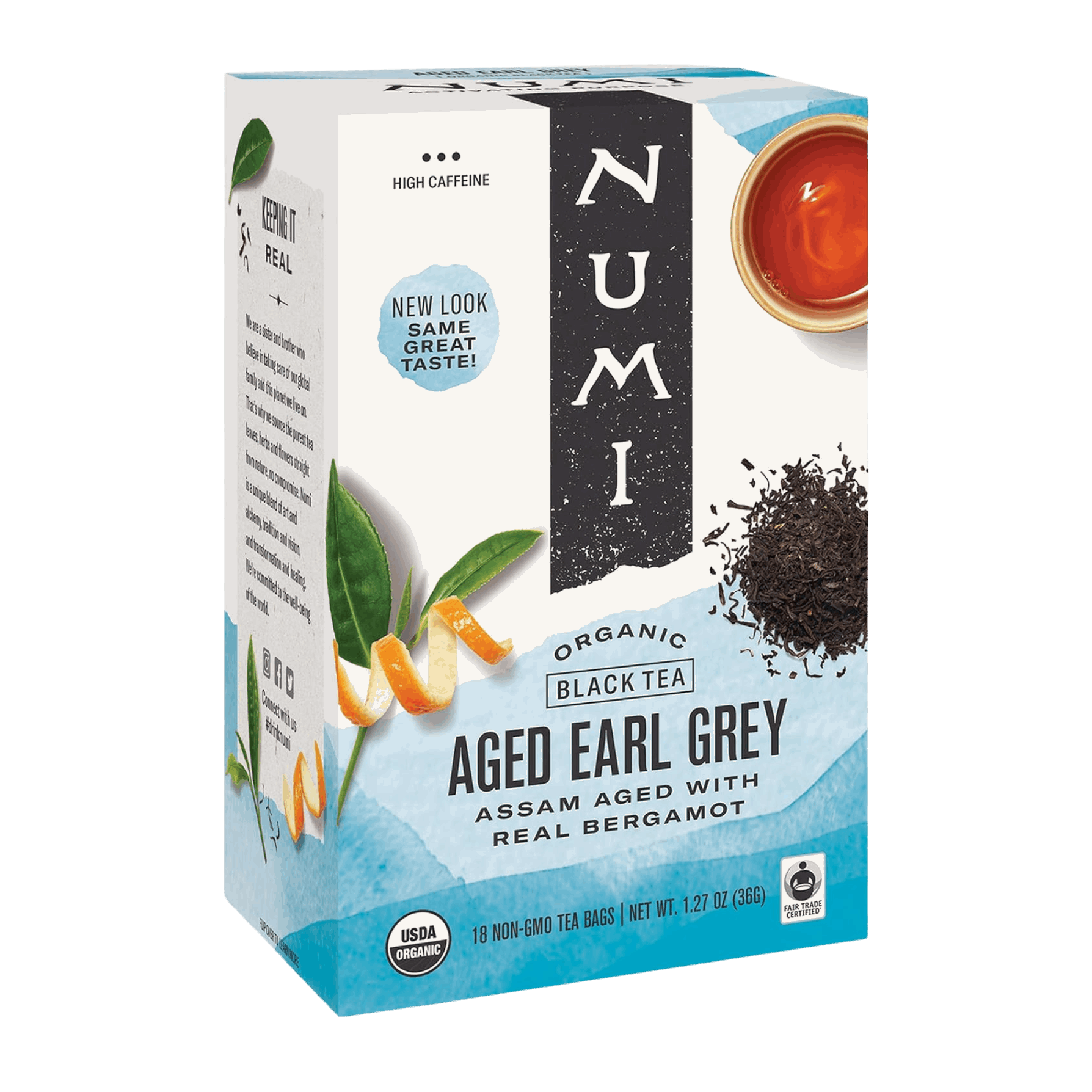 Thé noir bergamote Aged Earl Grey™ bio NUMI