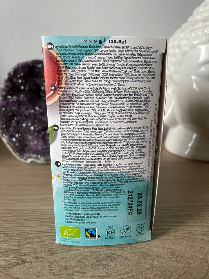 Numi organic tea/infusion - NUMI'S SELECTION