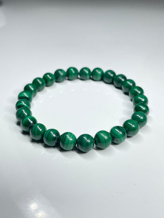 Bracelet en Malachite AAA | Astellow