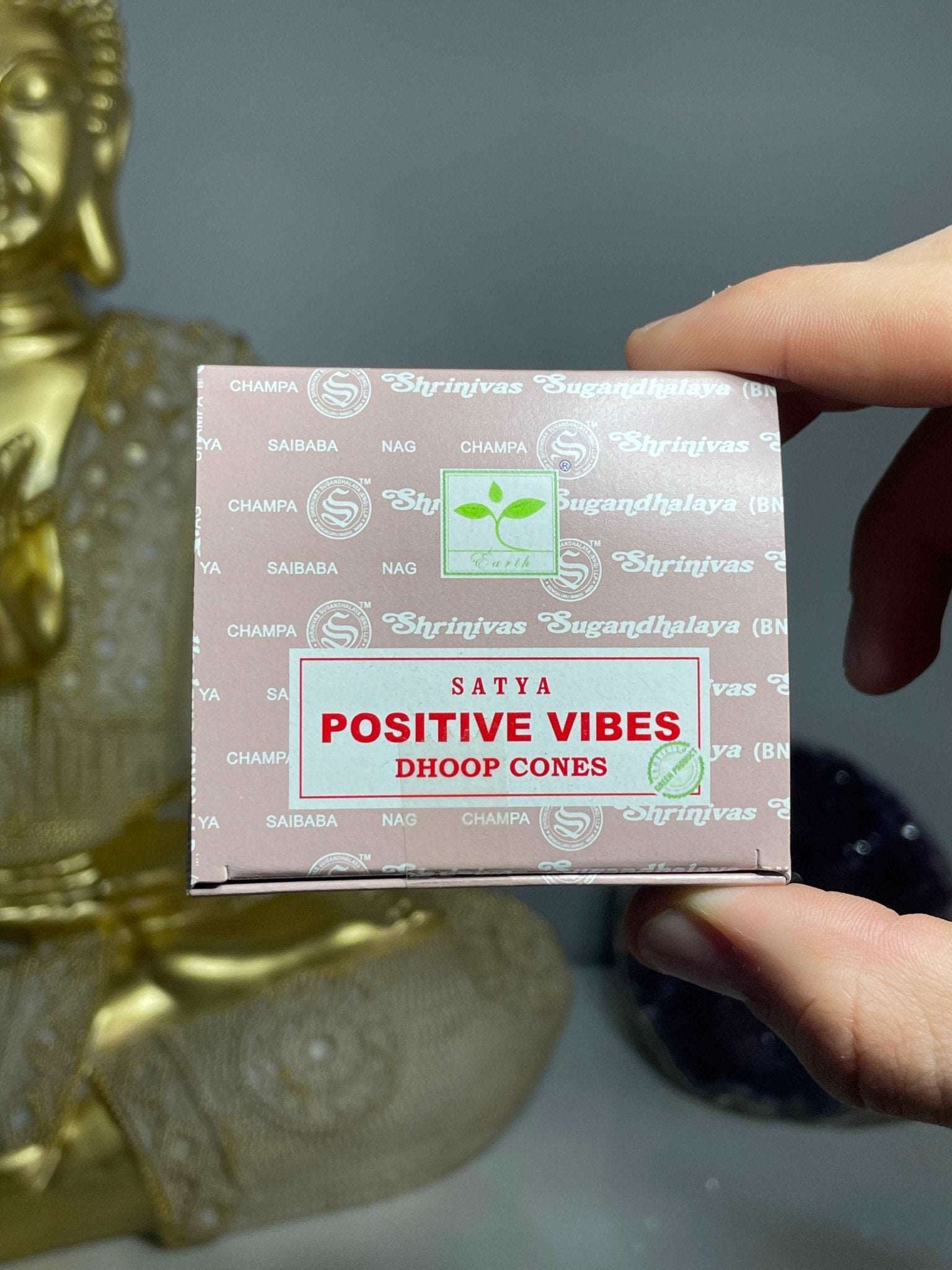 Encens Satya cônes - POSITIVES VIBES | Astellow