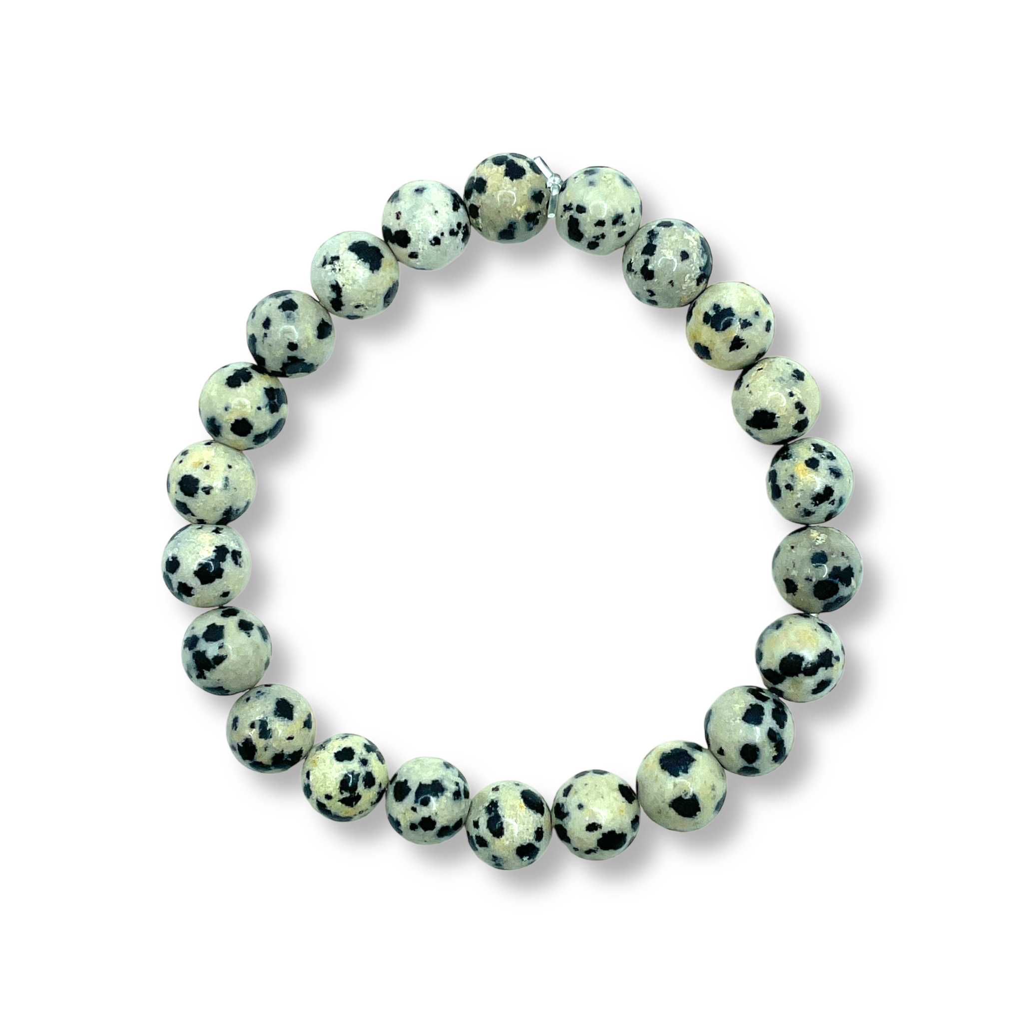 Bracelet en Jaspe dalmatien A