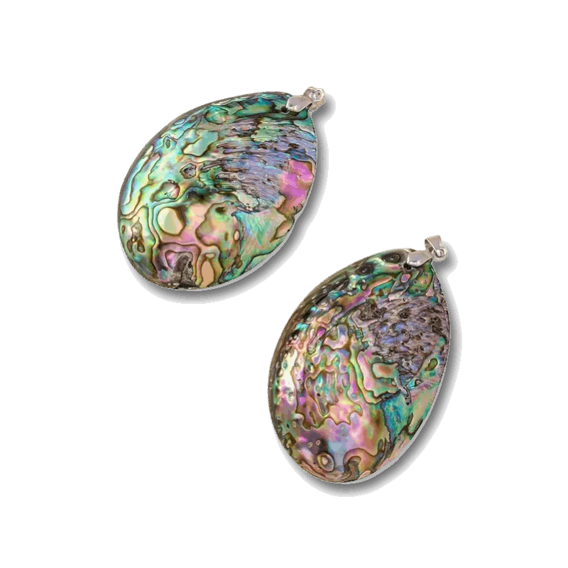 Pendentif en coquille d'ormeau / abalone