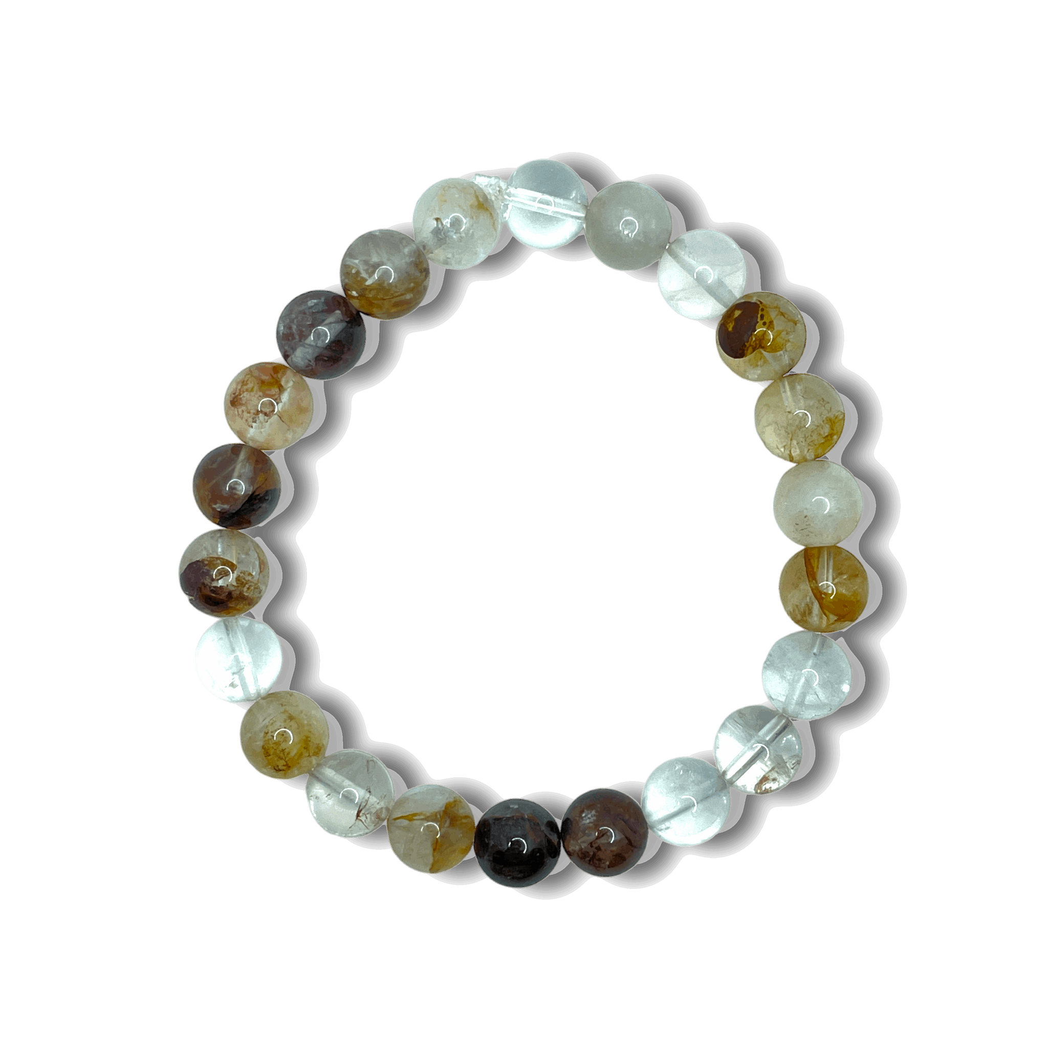 Bracelet en Quartz Hématoïde AAA