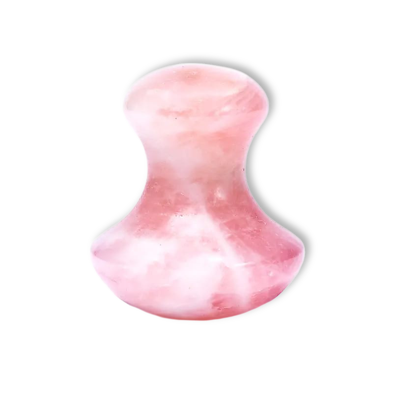 Champignon de massage en Quartz rose AAA