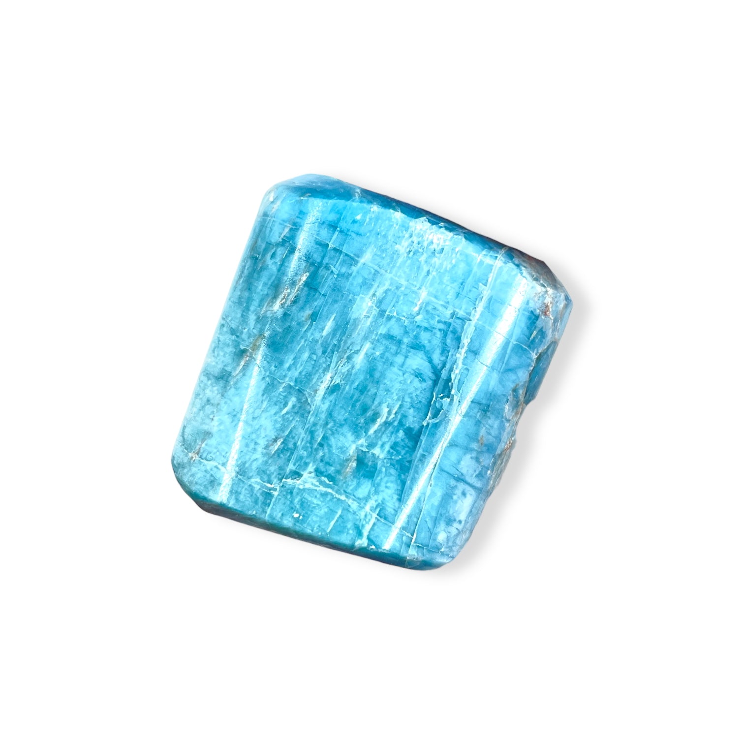 AAA Blue Apatite Tumbled Stone