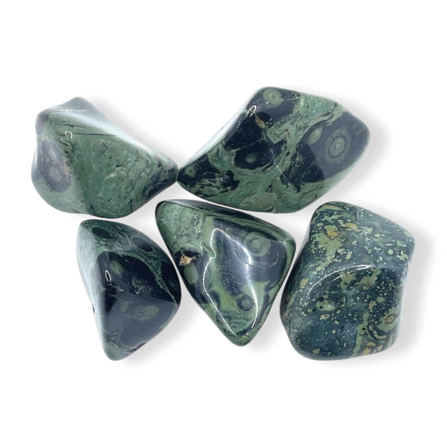 AAA Kambaba Jasper tumbled stone