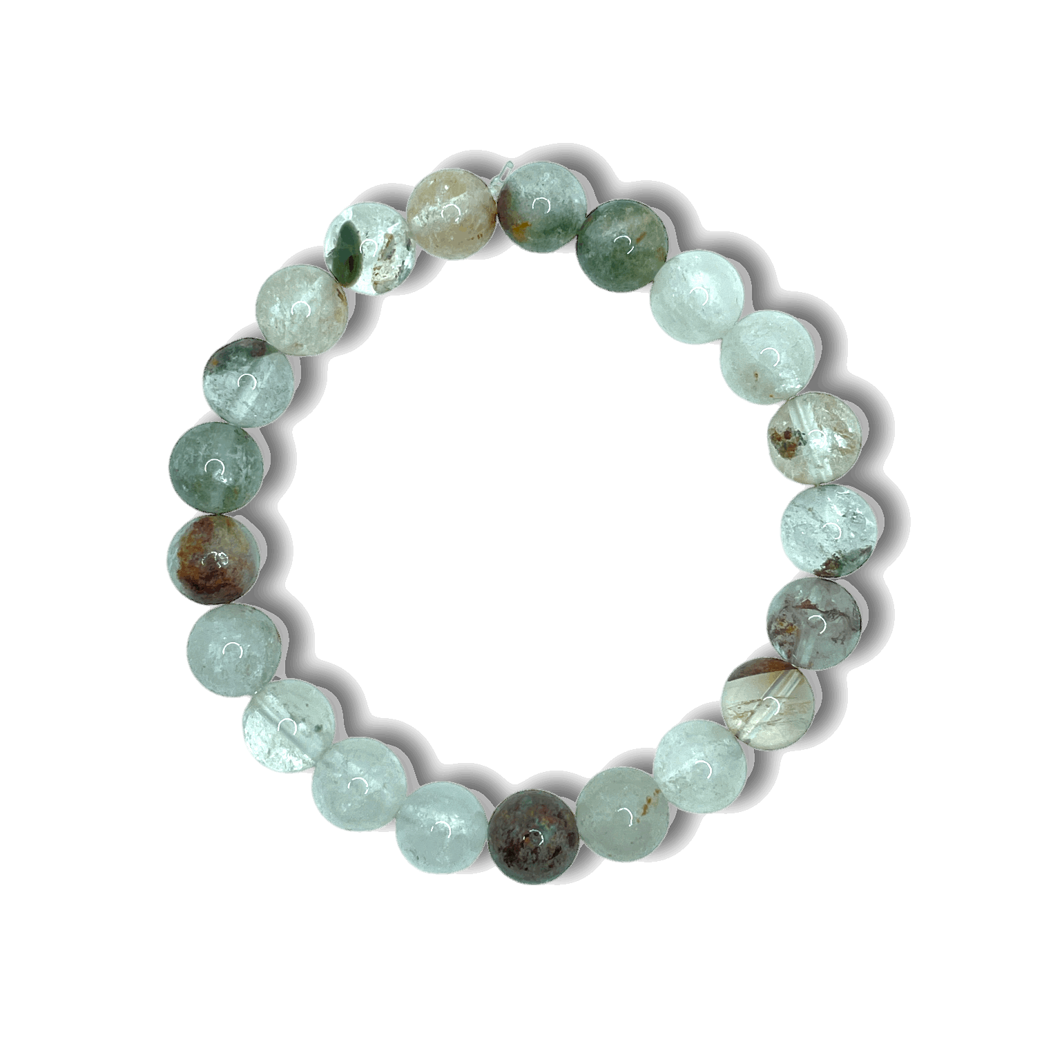 Bracelet en Quartz lodolite AA