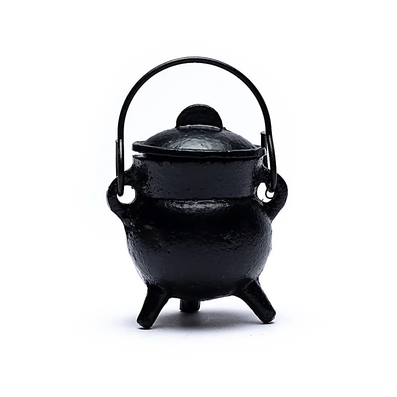 Mini cast iron cauldron