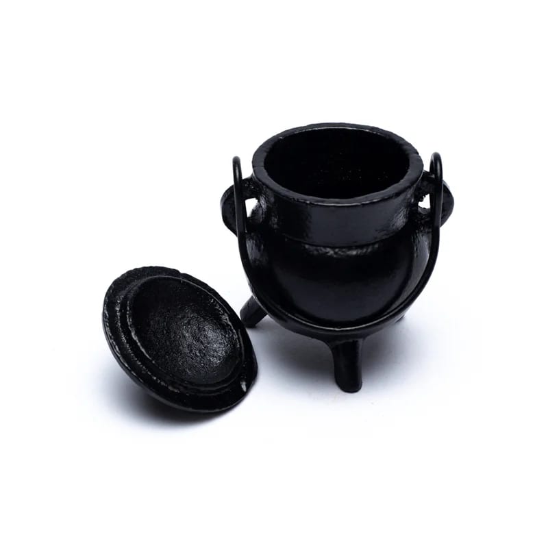 Mini cast iron cauldron