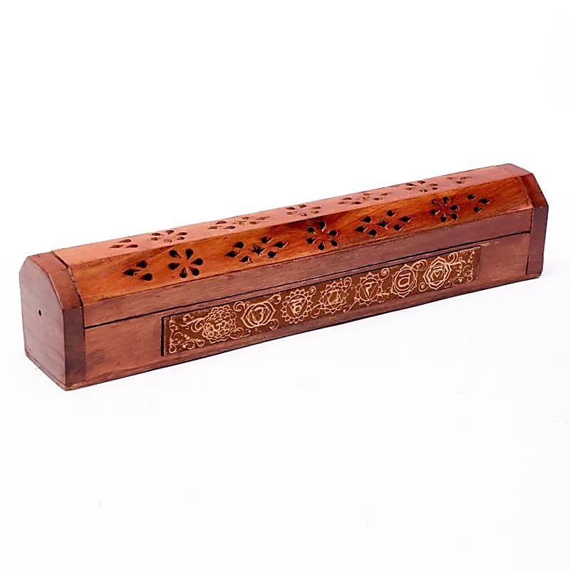 7 chakra chest incense holder