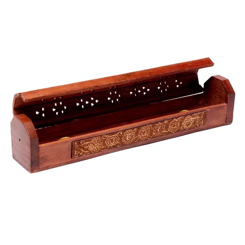 7 chakra chest incense holder