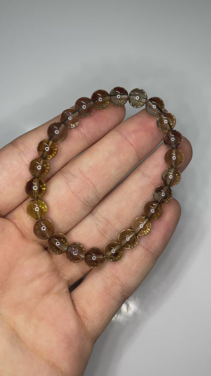 Bracelet en Quartz fumé AAA